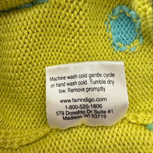 Joobles Fair Indigo Organic Cotton Huggy Bear Hooded Zipper Sweater Baby 12-18M‎ - Picture 7 of 9